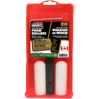 Bennett Expert High Density Lint Free Foam Paint Roller Kit, 4-in