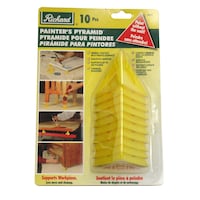 Richard Poly/Plastic DIY Painter's Pyramid for Flipping Items, 10-pk
