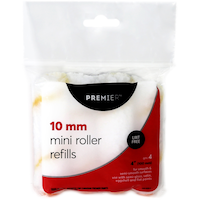 Premier Lint Free Mini Paint Roller, with Long Handle, 4-pk, 10-mm