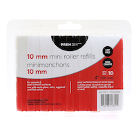 Premier Lint Free Mini Paint Roller, with Long Handle, 10-pk, 10-mm