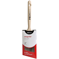 Premier Angle Poly Paint Brush for Trim & Cutting, 3-in