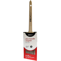 Premier Angle Poly Paint Brush with Slim Handle, 2.5-in Front_Flat