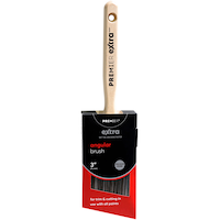Premier Extra Angle Paint Brush for Trim and Cutting, 3-in
