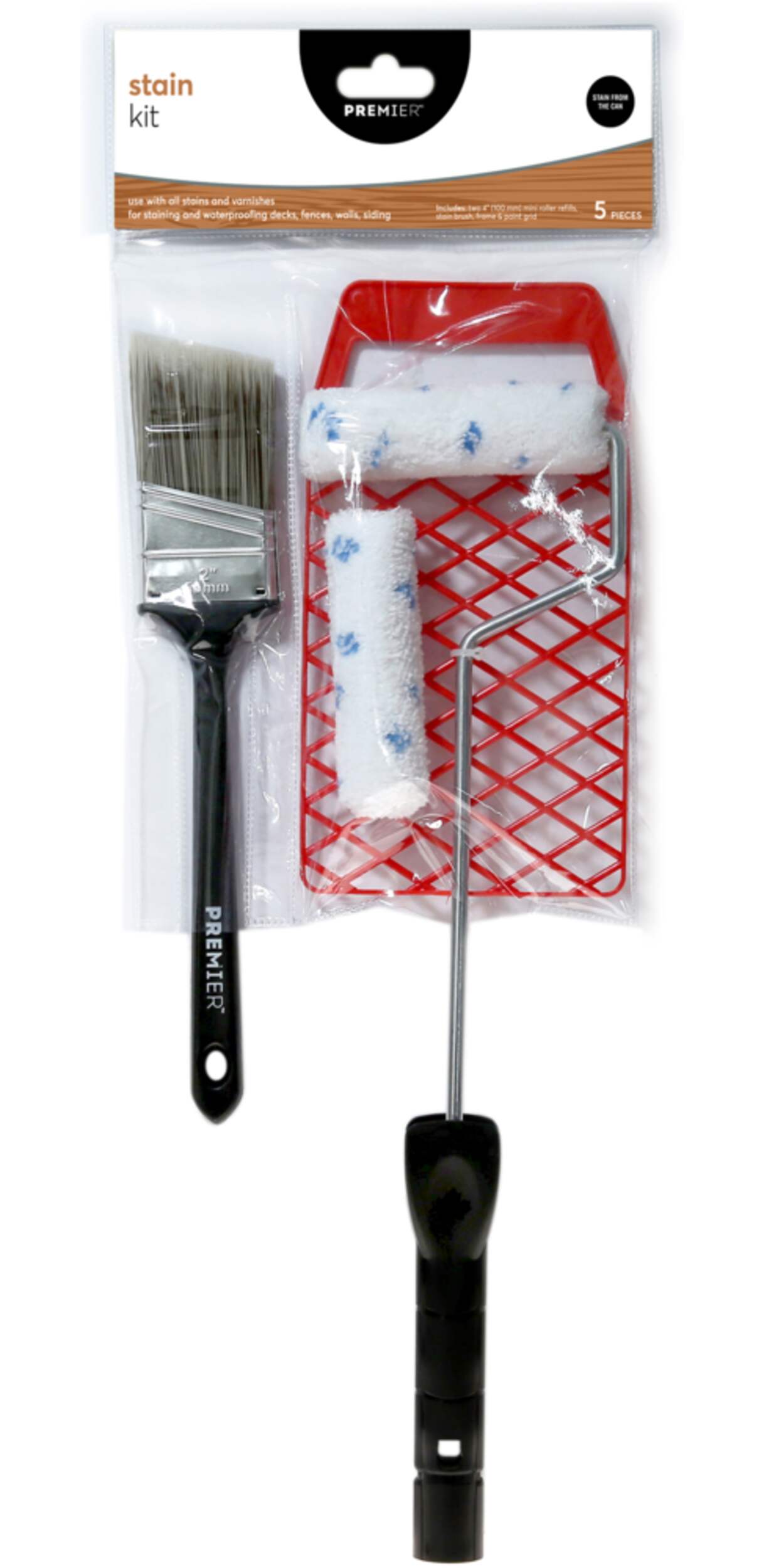 Trousse d'outils à teinture en microfibres sans charpie Premier Extra, paq. 5 Front_Flat