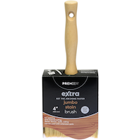 Premier Extra Jumbo Poly Stain Brush, 4-in