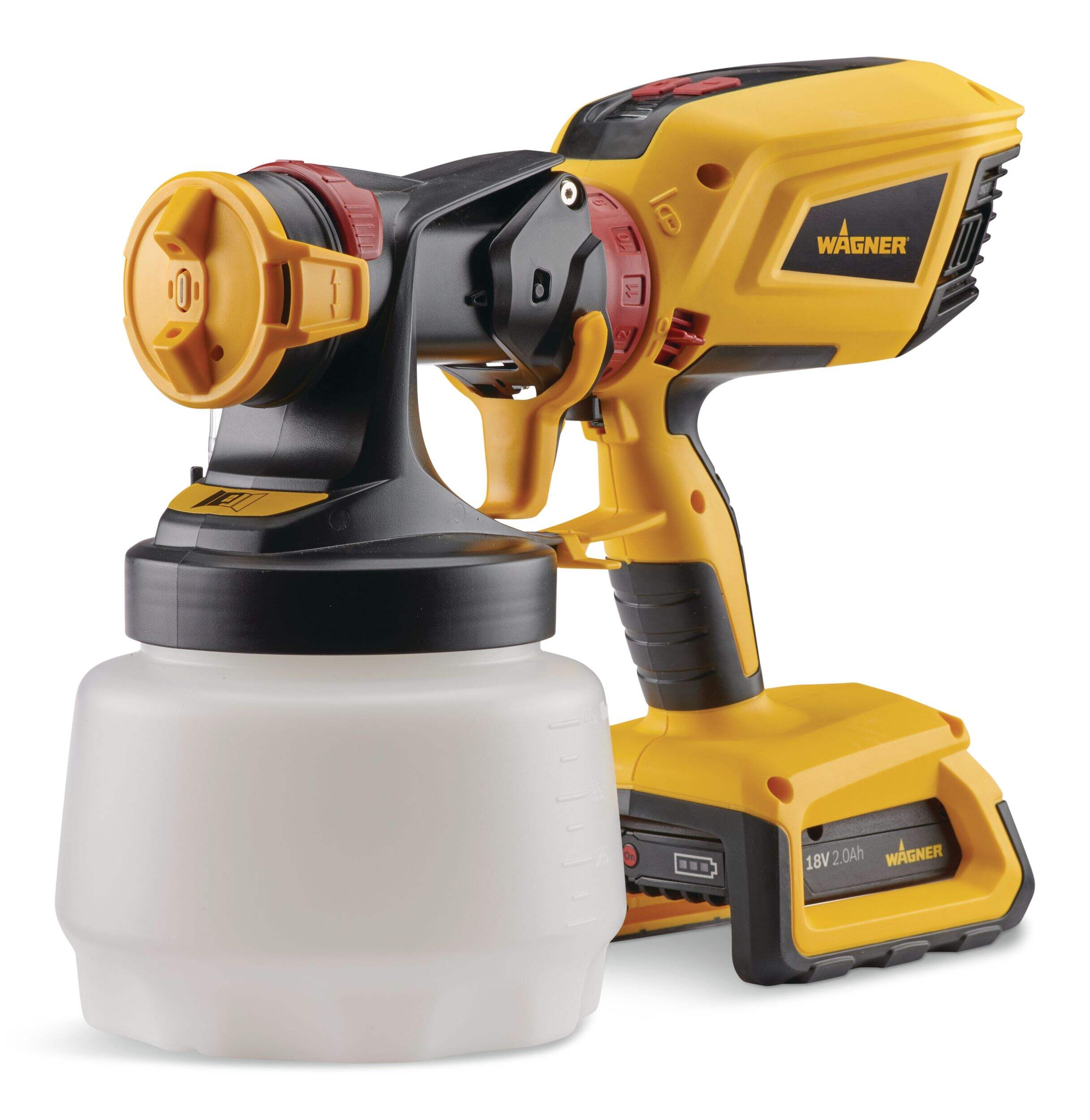 Wagner FLEXiO 3550 Cordless Paint Sprayer Front_Three_Fourths_Angled_Left