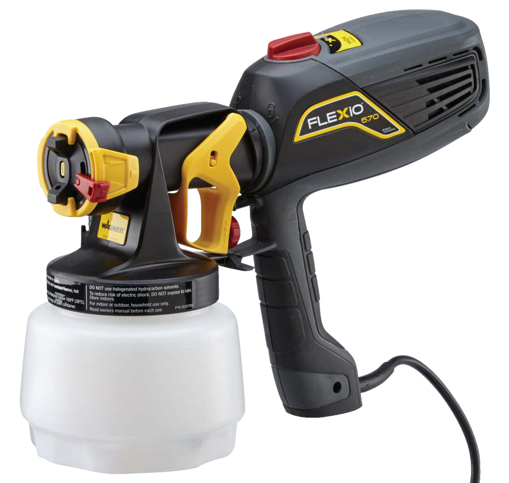 Wagner FLEXiO 570 Handheld HVLP Exterior/Interior Paint Sprayer