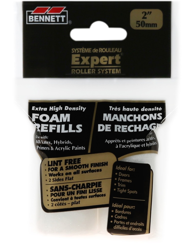 Foam Paint Roller for Trim, 2pk, 2in Canadian Tire