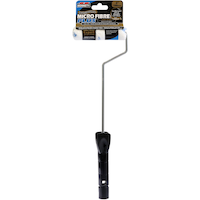 Mini rouleau en microfibres sans charpie Bennett pour découpages et rebords avec cadre, 4 po Front_Flat