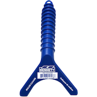Outil de nettoyage Bennett en plastique pour rouleaux avec prise antidérapante Front_Flat