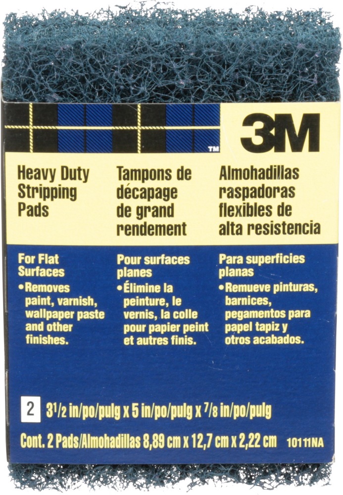 3M Heavy Duty Stripping Pad for Flat Surfaces, 2pk Canadian Tire