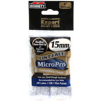 Recharge de rouleau en microfibres sans charpie Bennett Pro, 4 po, 15 mm, paq. 2 Front_Flat