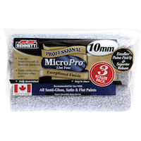 Recharge de rouleau sans charpie Bennett Pro, 10 mm, paq. 3 Front_Flat