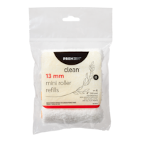 Premier Clean Microfibre Mini Paint Roller, 4-in, 4-pk