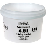 Seau en plastique Bennett, 4,5 L Front_Elevated