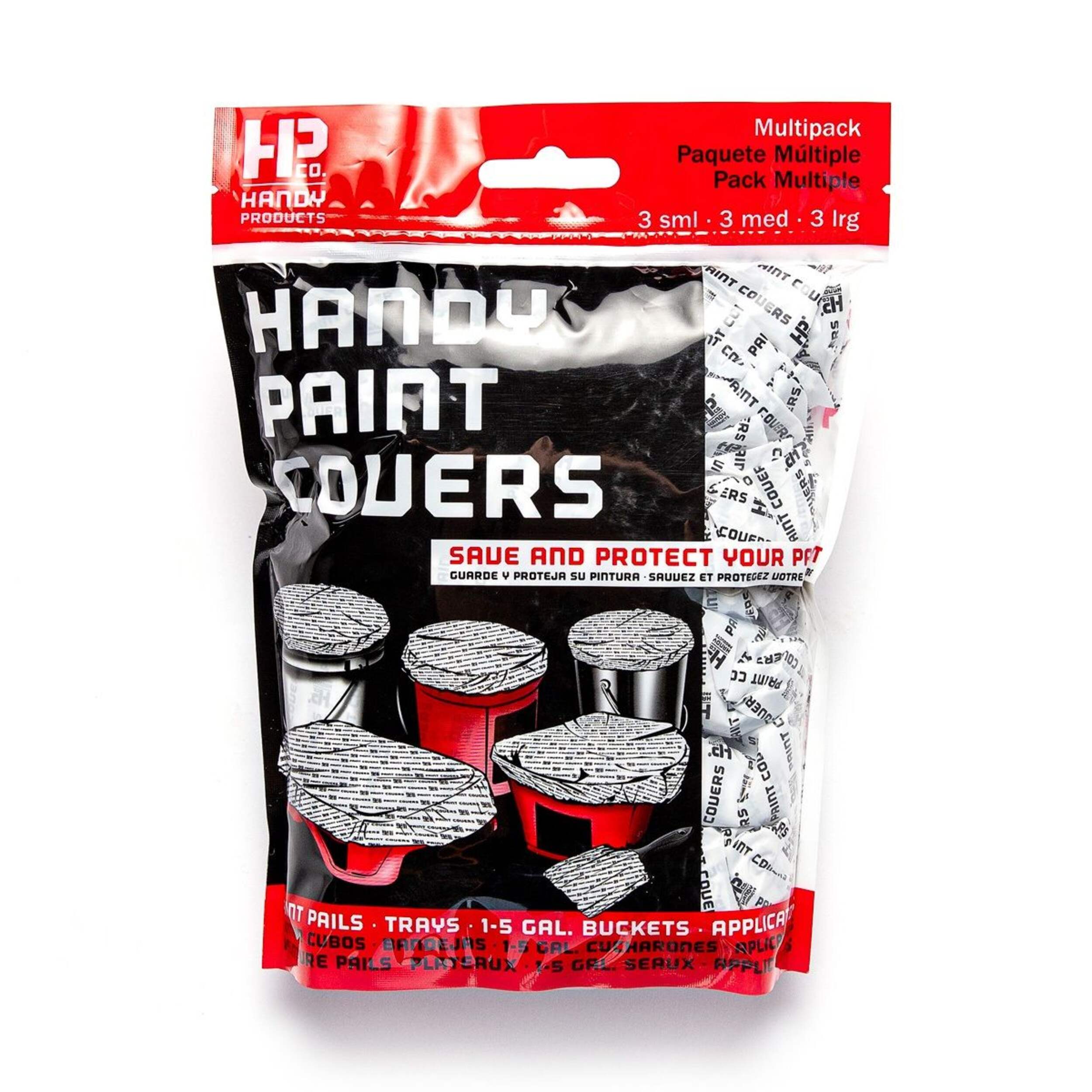 Handy Lightweight Paint Covers, Compact, Multi-Pack Front_Flat