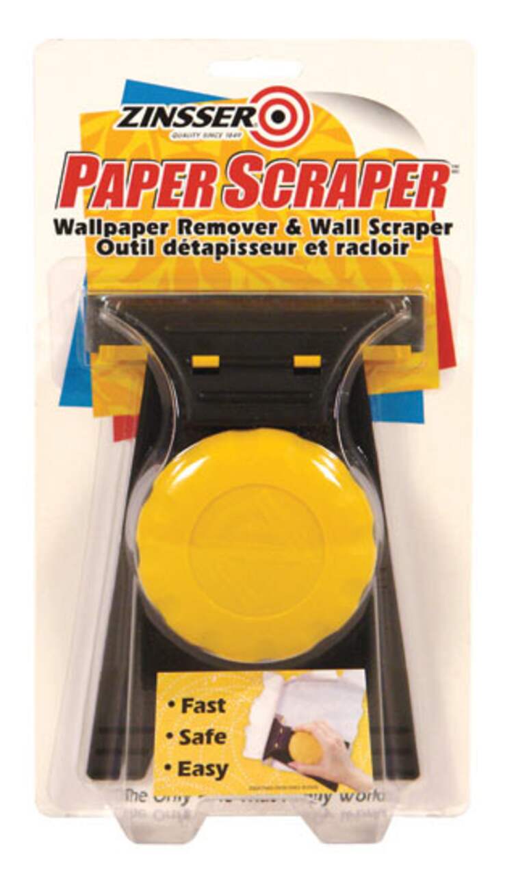 Zinsser Paper Scraper 4-1/2 in. W Steel Fixed Wallpaper Remover