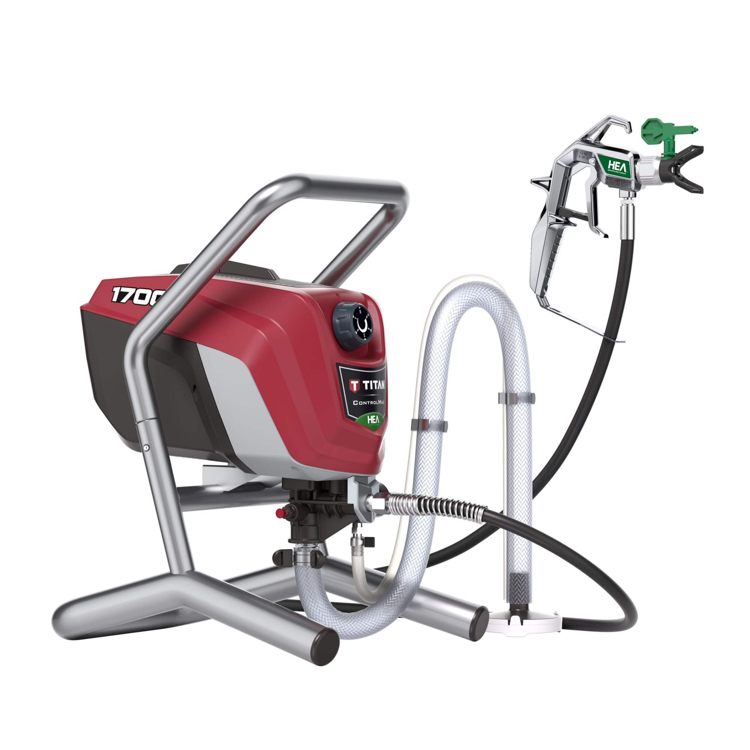 Pistolet à peinture sans air Wagner Titan ControlMax 1700 HEA Front_Three_Fourths_Angled_Left