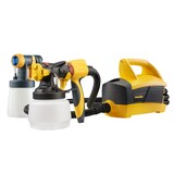 Wagner Flexio 4000 Stationary HVLP Sprayer with 15-in Air Hose Front_Angled_Left