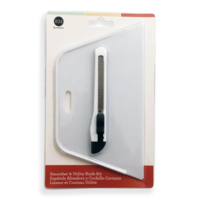 RoomMates Wallpaper Smoother and Knife Kit, White
