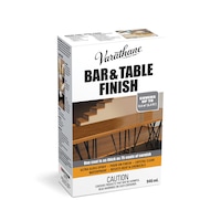 Fini ultra-épais pour bar et table Varathane, époxy ultra-lustré, transparent, 946 mL/1 pte