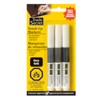 Trade Secret Touch-Up Repair Marker, Quick Drying & Fade Resistant, Grey, 3-pk Front_Flat