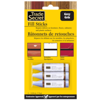 Trade Secret Wax Fill Sticks, Eco-Friendly & Fade Resistant, Grey, 3-pk