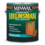 Minwax® Helmsman Interior/Exterior Wood Spar Urethane/Varnish, 946-mL, Clear Satin Front_Flat