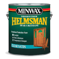 Minwax® Helmsman Interior/Exterior Wood Spar Urethane/Varnish, 946-mL, Clear Satin Front_Flat
