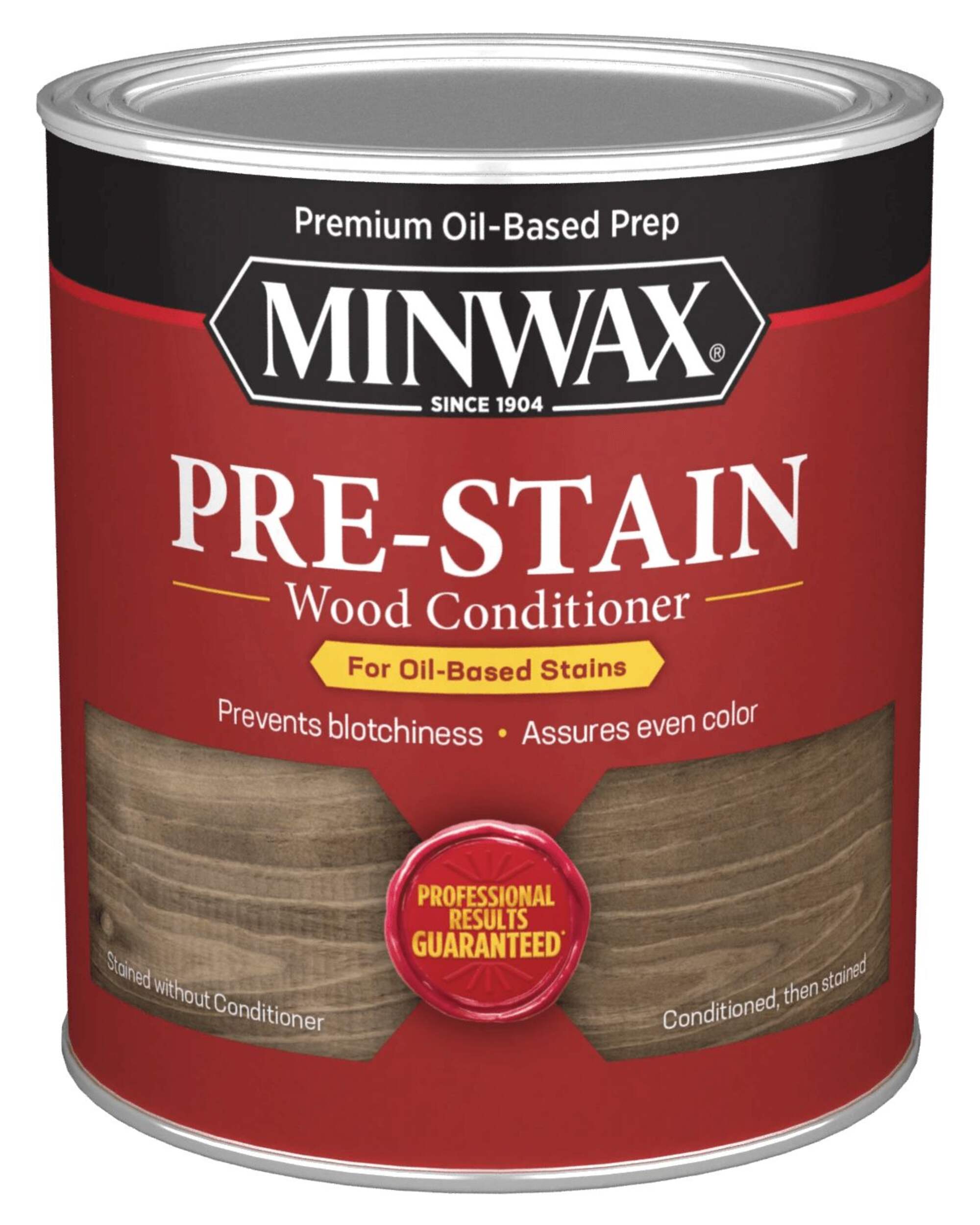 Minwax® Pre-Stain Wood Conditioner, 236-mL/0.25-qt Front_Elevated