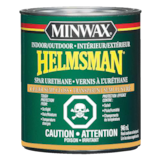 Minwax® Helmsman Interior/Exterior Wood Spar Urethane/Varnish, 946-mL, Clear Semi-Gloss Front_Flat