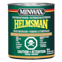 Minwax® Helmsman Interior/Exterior Wood Spar Urethane/Varnish, 946-mL, Clear Semi-Gloss