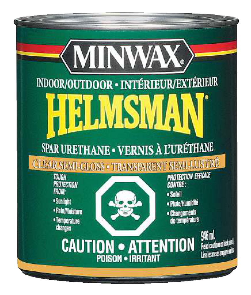 Minwax® Helmsman Interior/Exterior Wood Spar Urethane/Varnish, 946mL