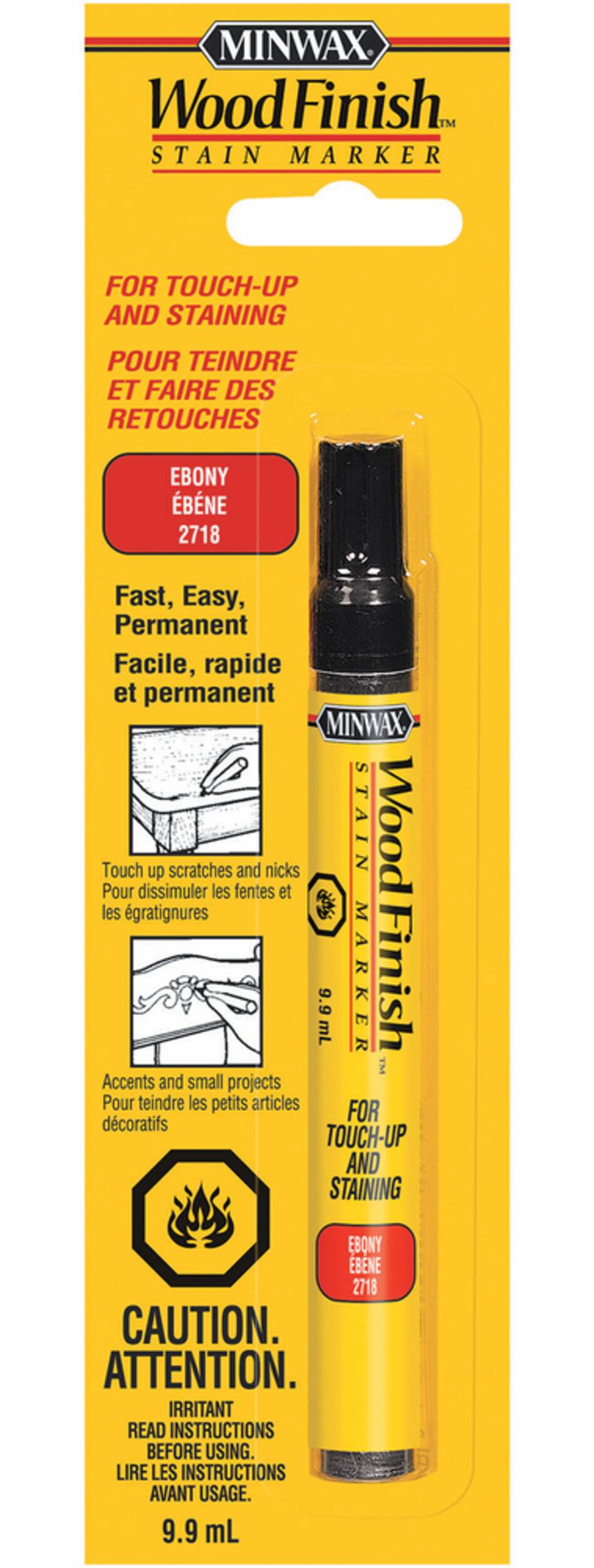STAIN MARKER EBONY
