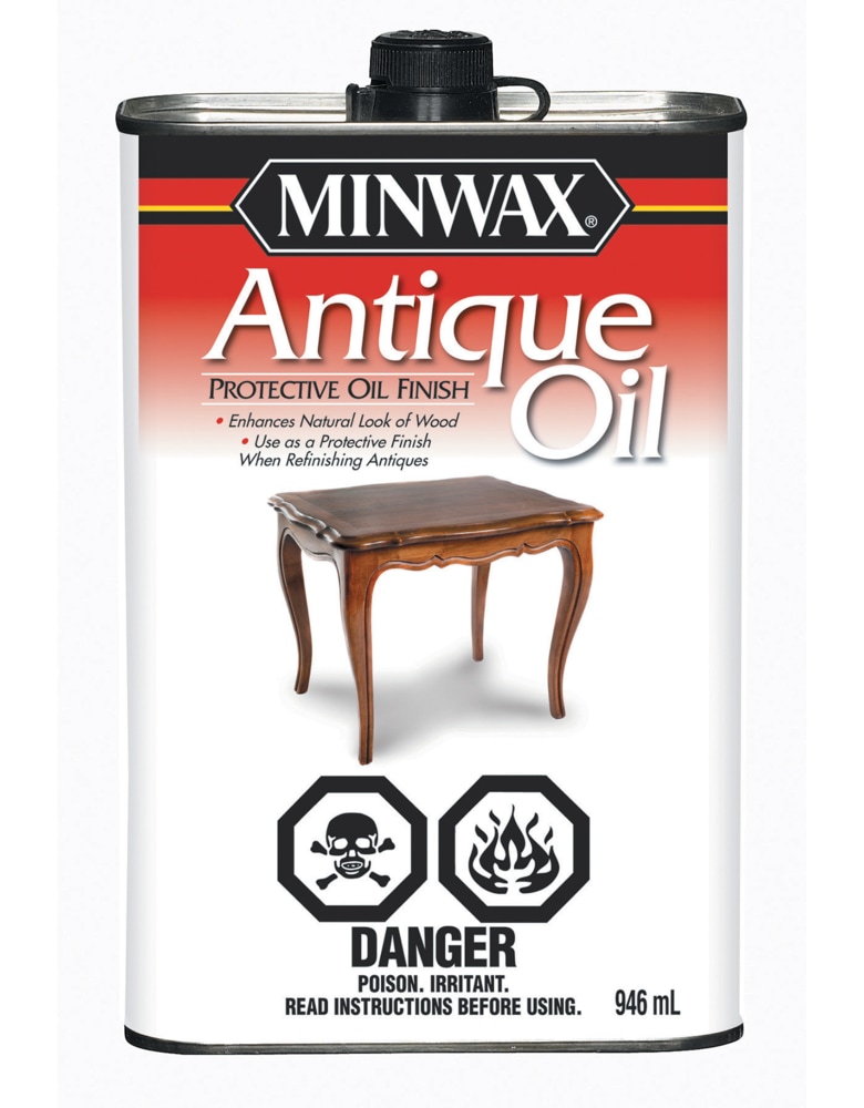 Minwax® Antique OilBased Wood Protective Finish, 946mL/1qt