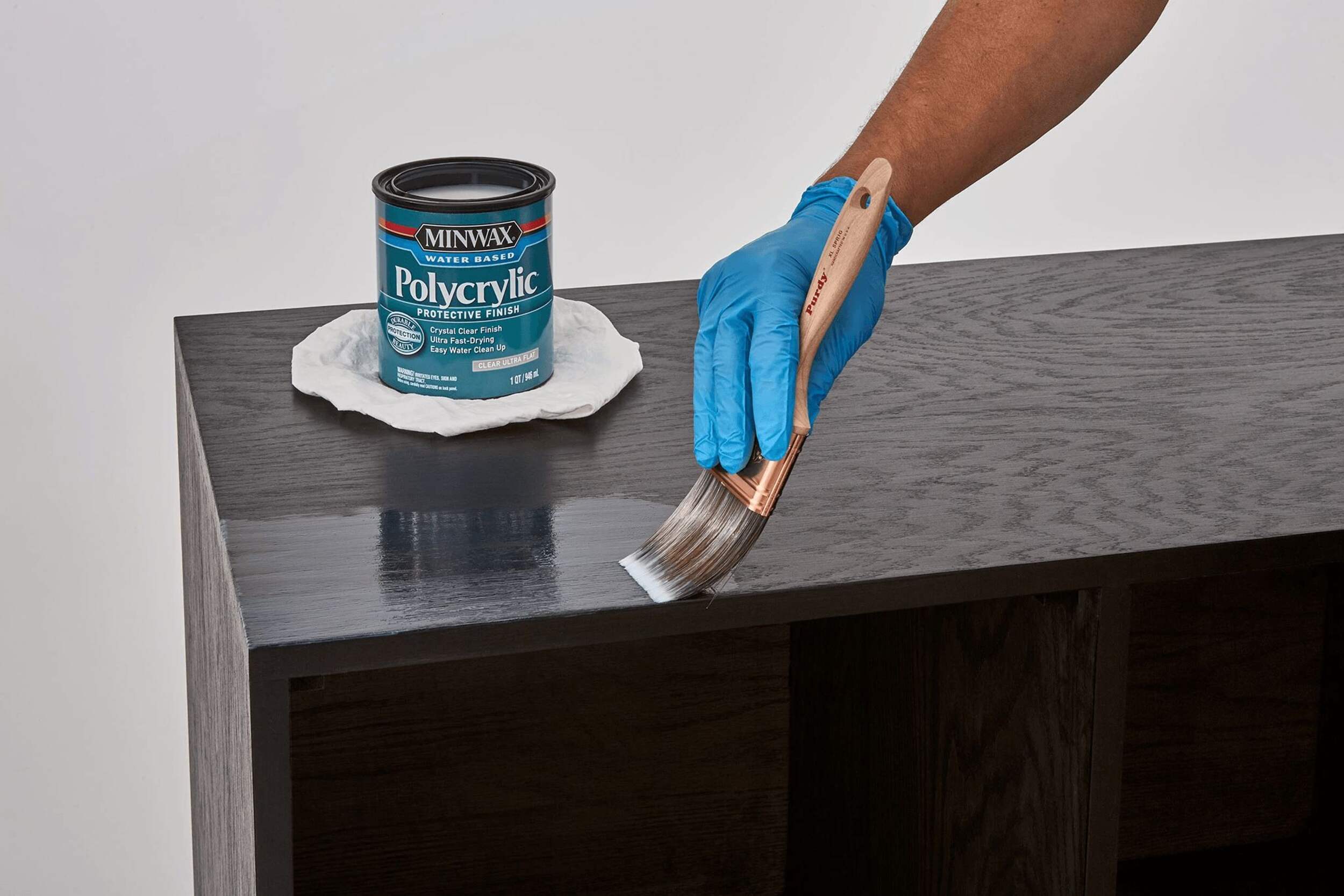 Minwax Polycrylic™ Ultra Flat Protective Finish, 946mL Canadian Tire