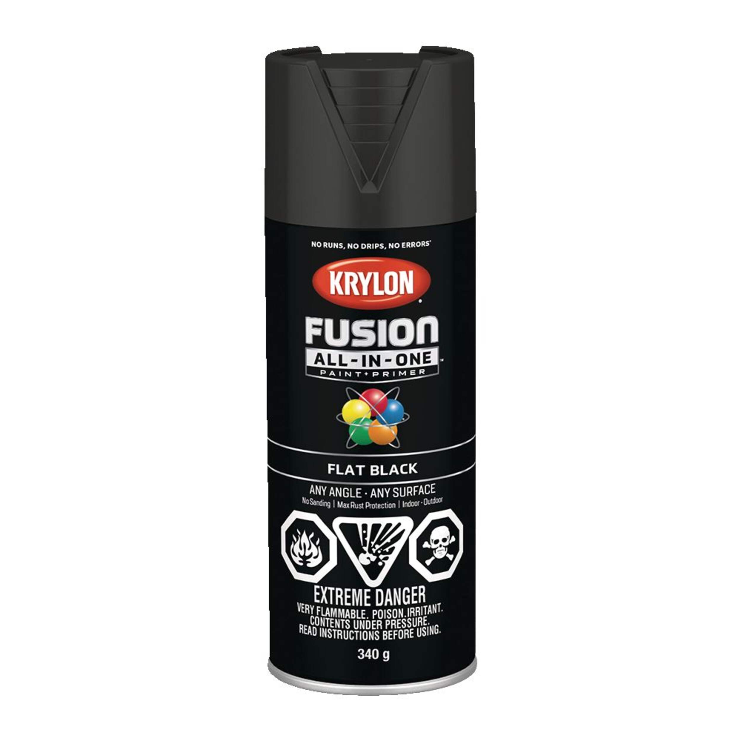 KRYLON FSN FLT BLACK