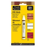 Trade Secret Wood Fill Sticks for Defects, 100% Wax, White Front_Flat