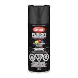 Krylon Fusion All-In-One® Spray Paint Aerosol, Textured Black, 340-g Front_Flat