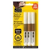 Trade Secret Medium Touch Up Markers for Wood, Medium Brown, 3-pk Front_Flat