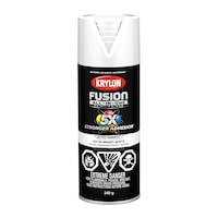 Peinture en aérosol Krylon Fusion All-In-One, satiné, blanc vif, 340 g