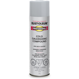 Rust-Oleum® Professional Cold Galvanizing Compound Aerosol Spray Paint, Zinc Coating, 568-g Front_Flat
