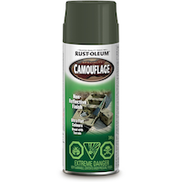 Rust-Oleum® Specialty Camouflage All Surface Aerosol Spray Paint, Ultra Flat, 340-g Front_Flat