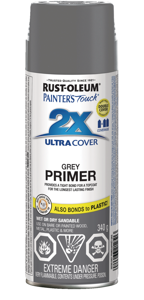 Rust-Oleum Painter's Touch 2X Ultra Cover Flat Gray Paint+Primer