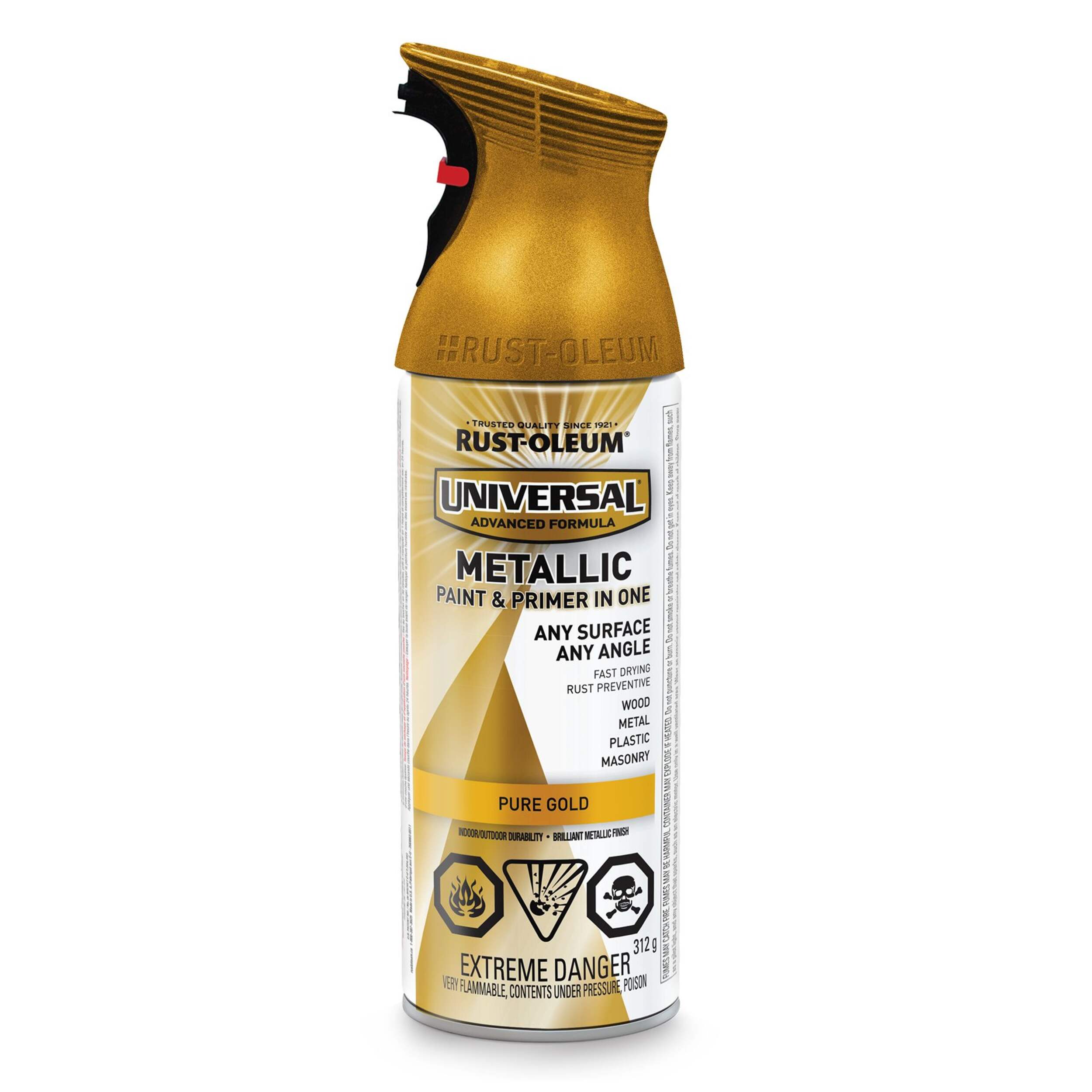 RustOleum® Universal All Surface Aerosol Spray Paint & Primer, Metallic, 312g Canadian Tire
