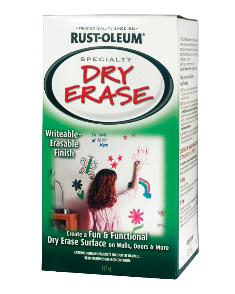 RustOleum® Specialty Dry Erase Interior Paint Kit, Writeable