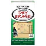 Rust-Oleum® Specialty Dry Erase Interior Paint, Writeable & Erasable, Clear, 887-mL/0.95-qt Front_Elevated