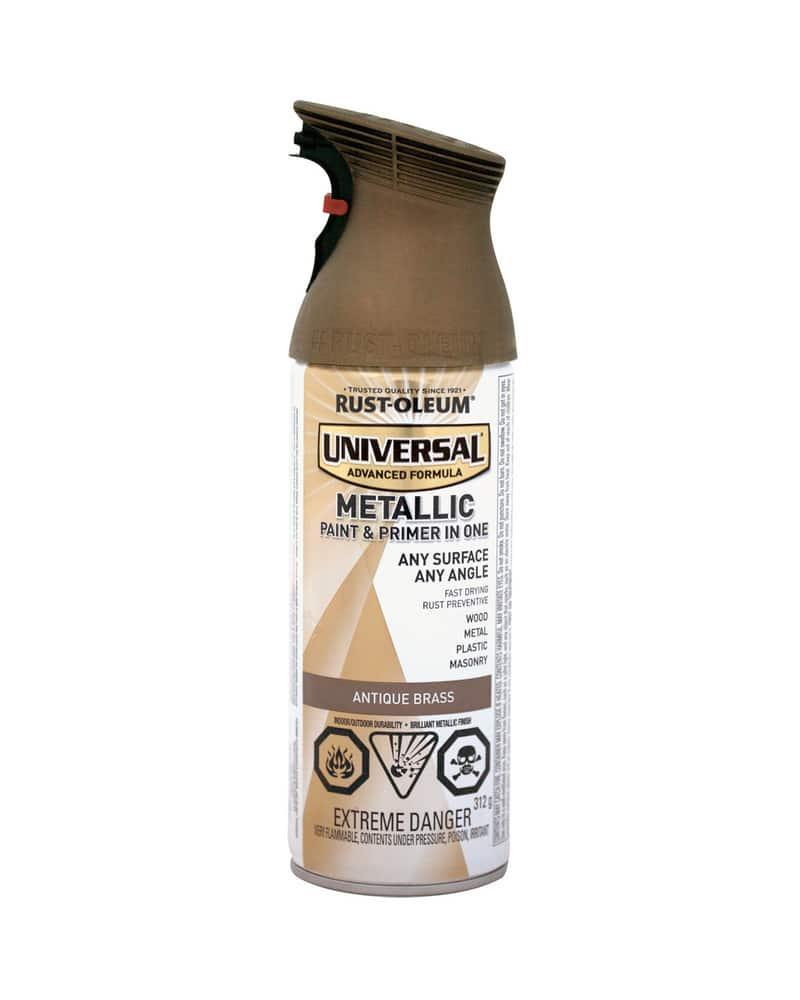 Rust Oleum Universal All Surface Aerosol Spray Paint Primer   Universal Metallic Antique Brass 0bd70c56 47b6 4bb6 99ae C1bd75383130 