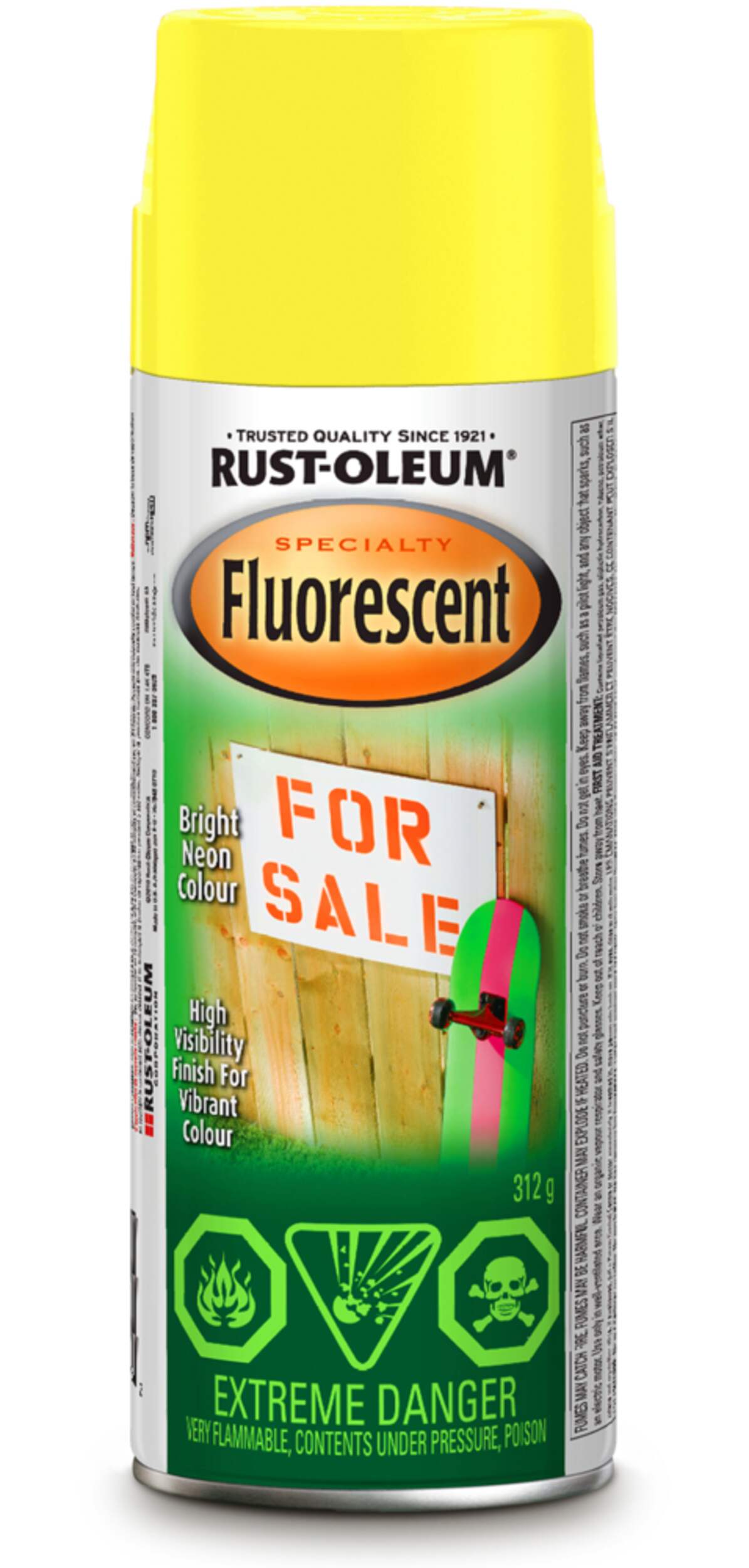 RustOleum® Specialty All Surface Aerosol Spray Paint, Fluorescent, 312