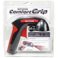 Poignées confortables Rust-Oleum Professional, accessoire pour peinture en aérosol avec verrouillage de sécurité Front_Flat